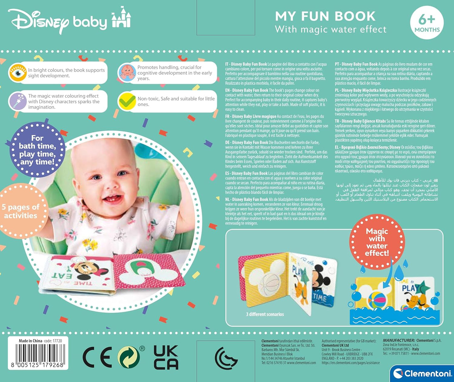 Clementoni Disney My Fun Book