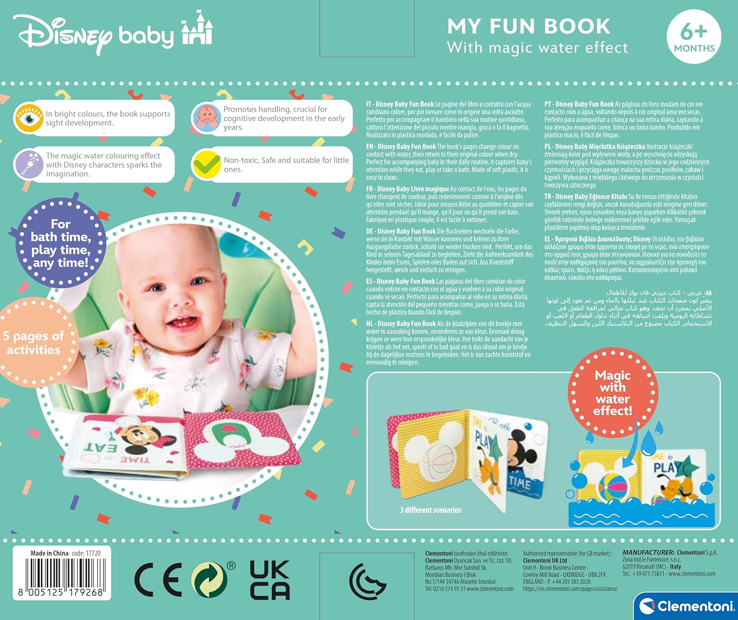 Clementoni Disney My Fun Book