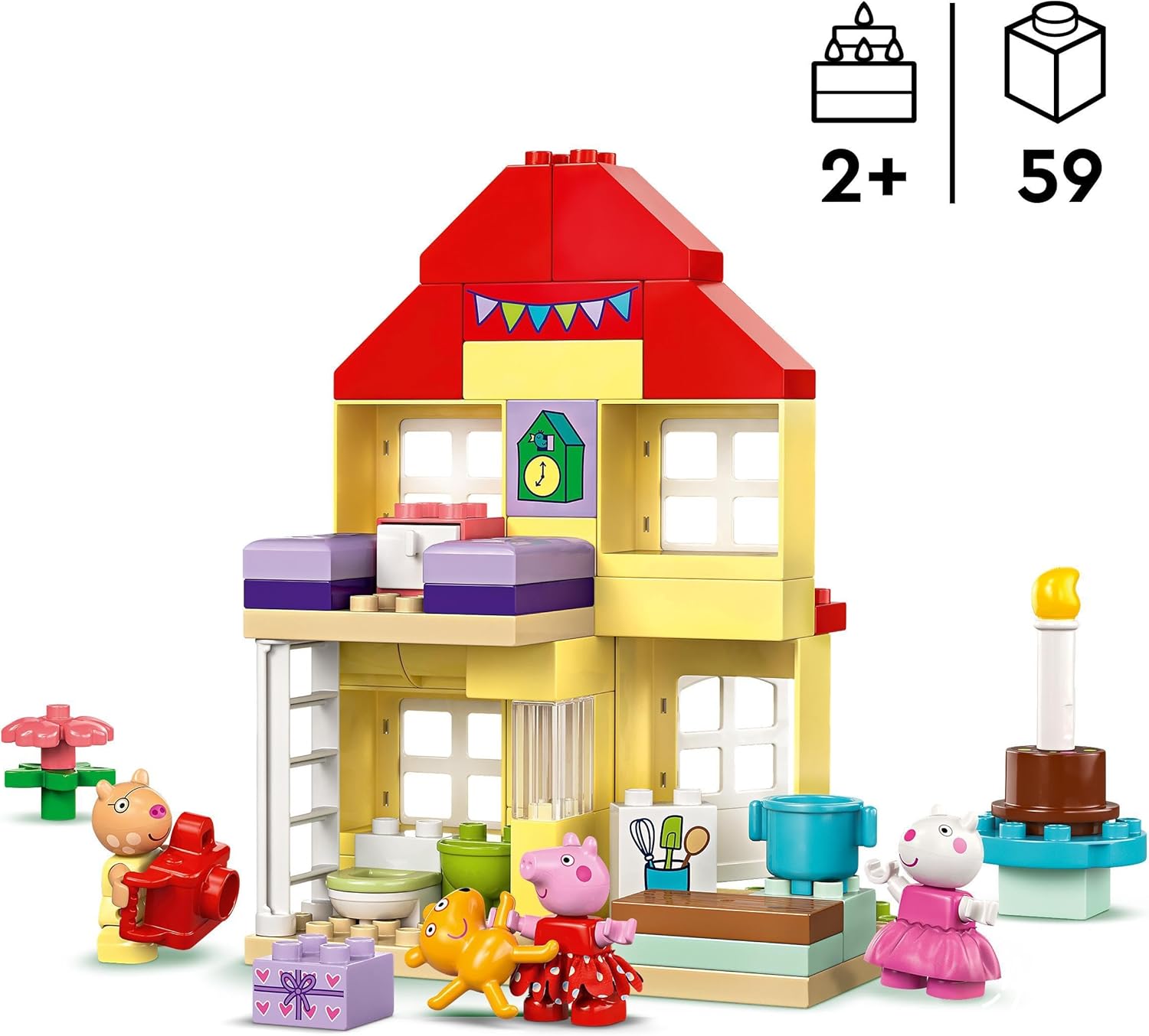 LEGO® | DUPLO: Peppa Pig Birthday House (10433)