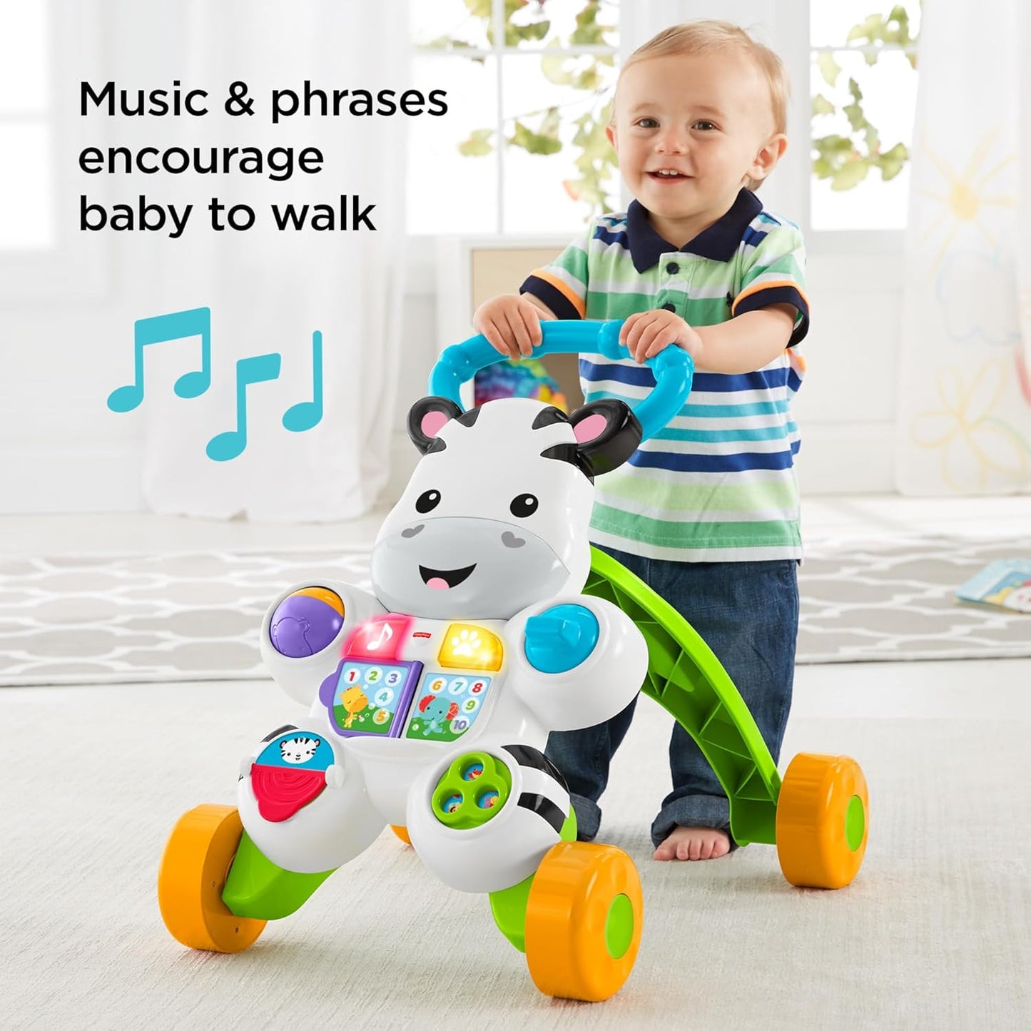 Fisher Price: Learn with Me Zebra Walker