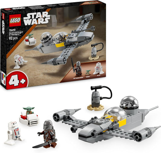 LEGO® | Star Wars: Mando and Grogu's N-1 Starfighter (75410)