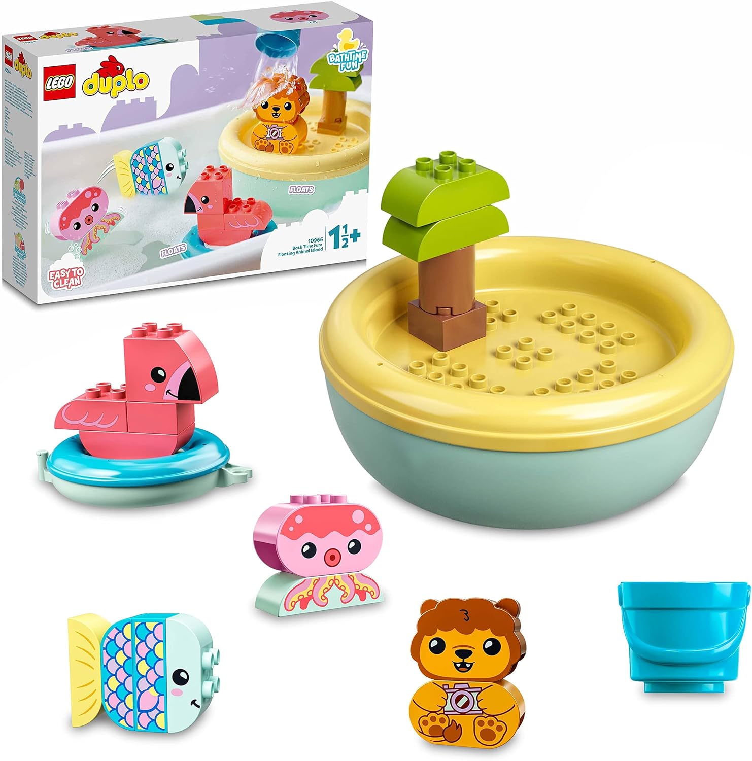 LEGO® | DUPLO: Bath Time Fun - Floating Animal Island (10966)