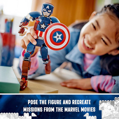 LEGO® | Marvel: Captain America Construction Figure (76258)