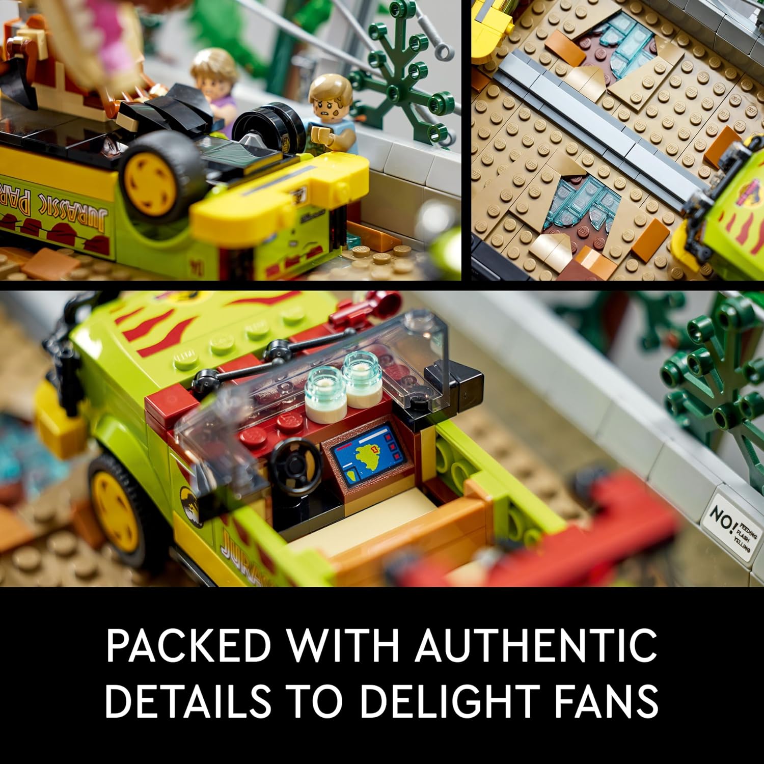 LEGO® | Jurassic Park: T-Rex Breakout (76956)