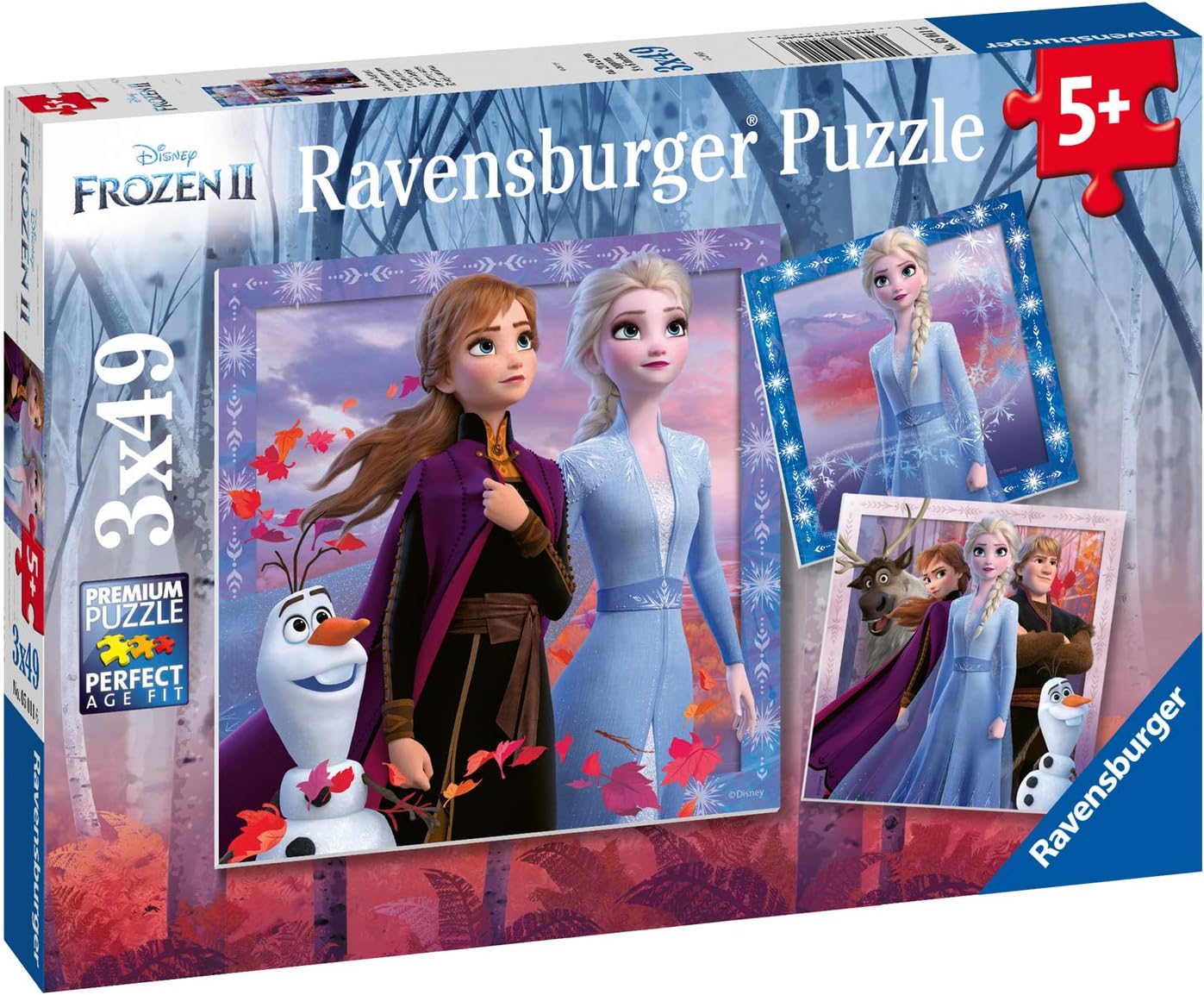 Ravensburger Frozen 2 3x49 Piece Jigsaw Puzzle