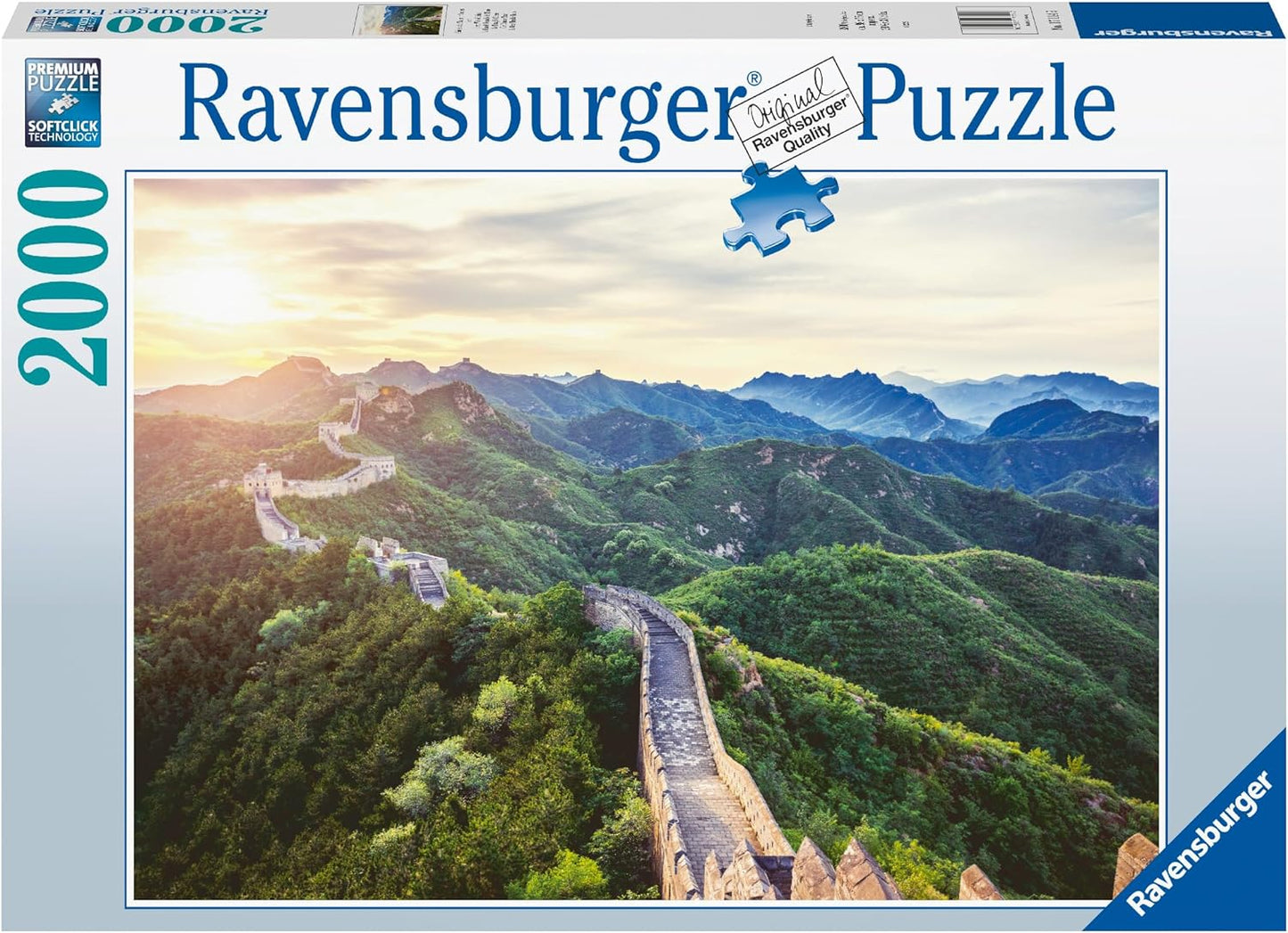 RAVENSBURGER | RAVENSBURGER THE GREAT WALL OF CHINA 2000 PCS PUZZLE