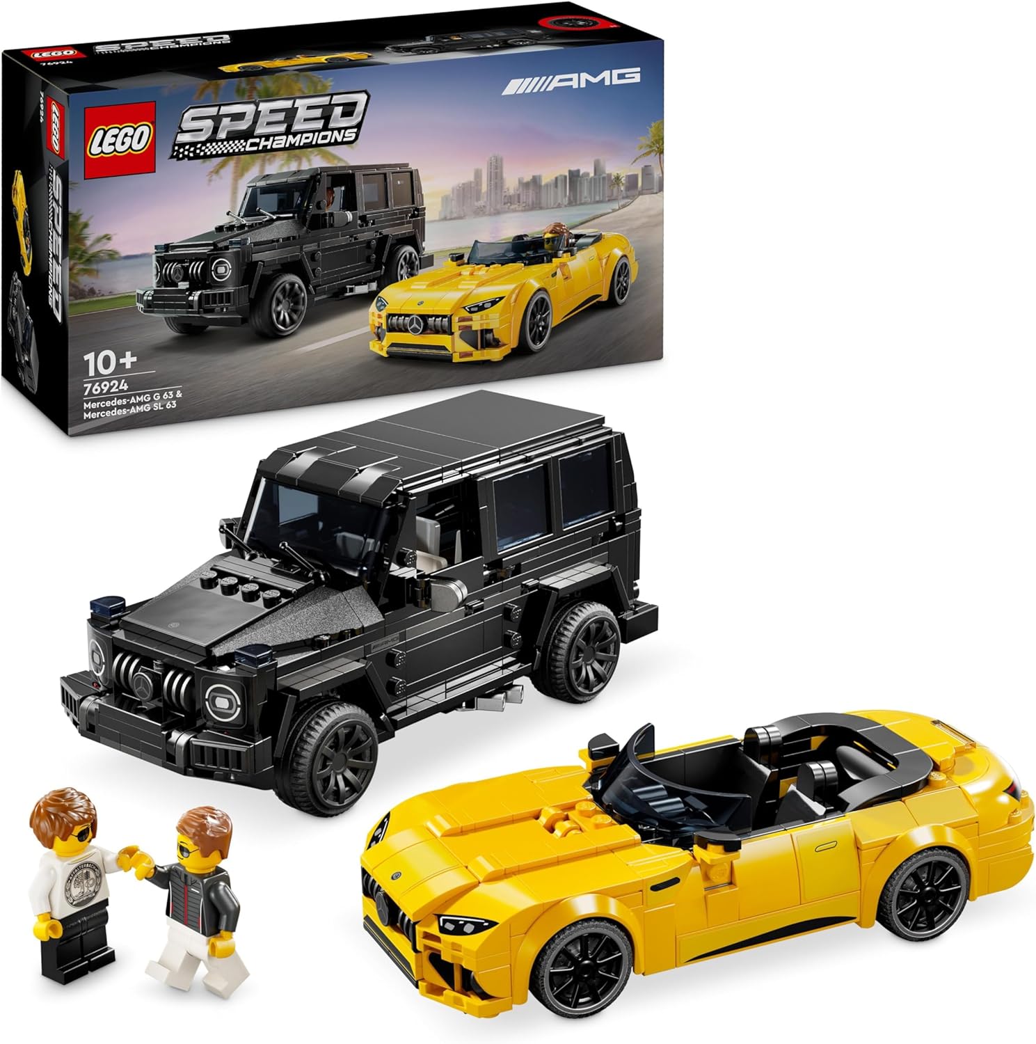 LEGO® | Speed Champions: Mercedes-AMG G 63 and Mercedes AMG SL 63 (76924)