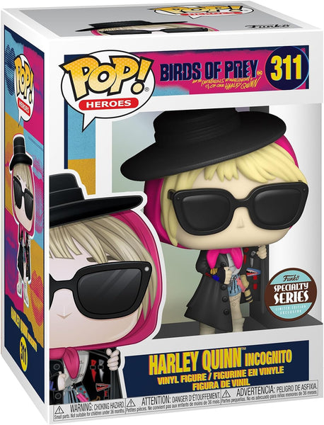 Funko POP: Birds of Prey Harley Quinn Incognito Exclusive 311