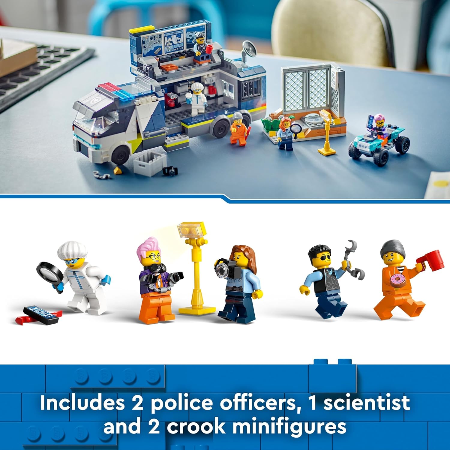 LEGO® | City: Police Mobile Crime Lab Truck (60418)