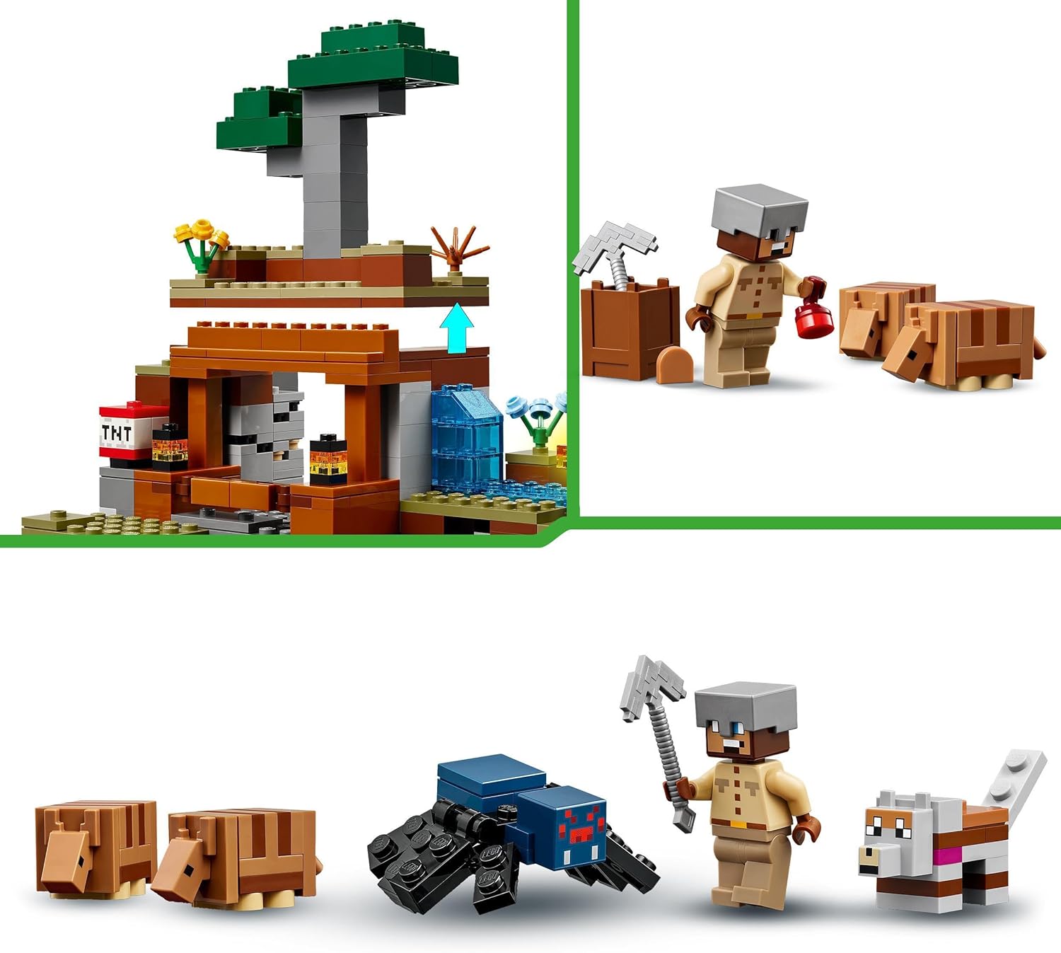 LEGO® | Minecraft: The Armadillo Mine Expedition (21269)