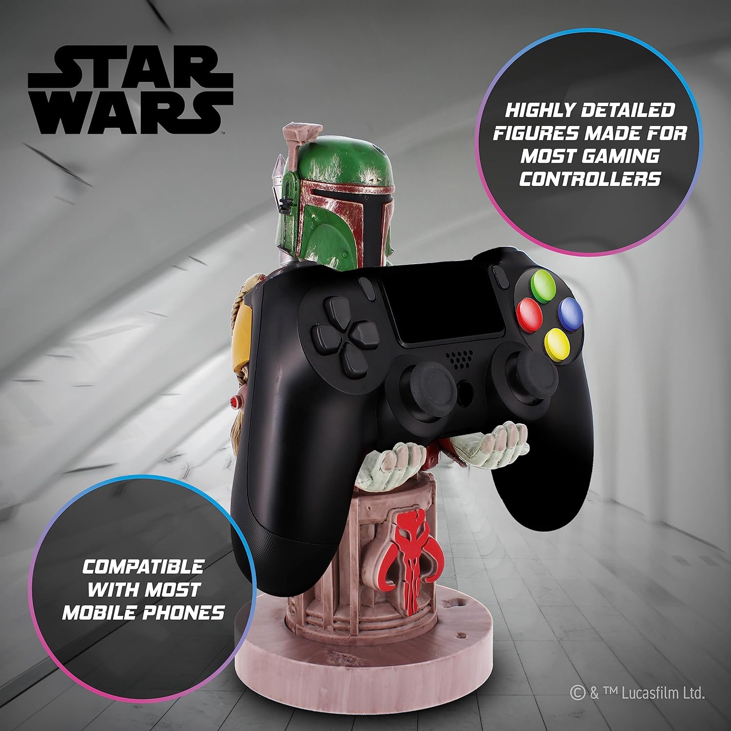 Cable Guys: Star Wars Boba Fett Figure 20cm