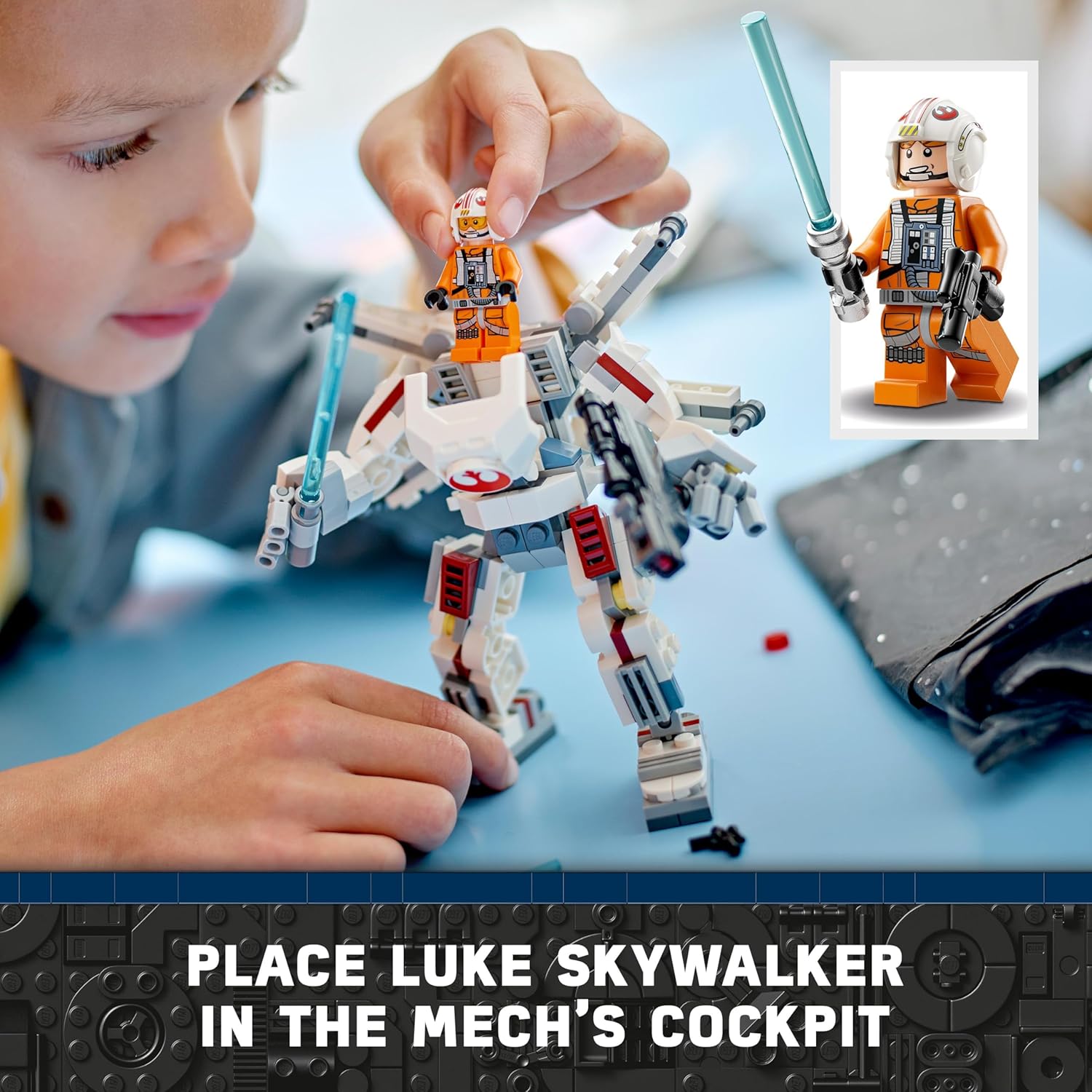 LEGO® | Star Wars: Luke Skywalker X-Wing Mech (75390)