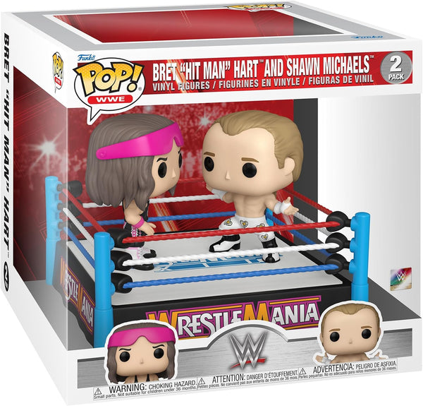 Funko POP: WWE Moments - Bret Hart vs Shawn Michaels
