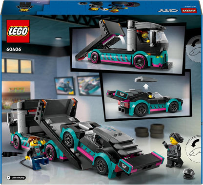 LEGO® | City: Race Car and Car Carrier Truck (60406)
