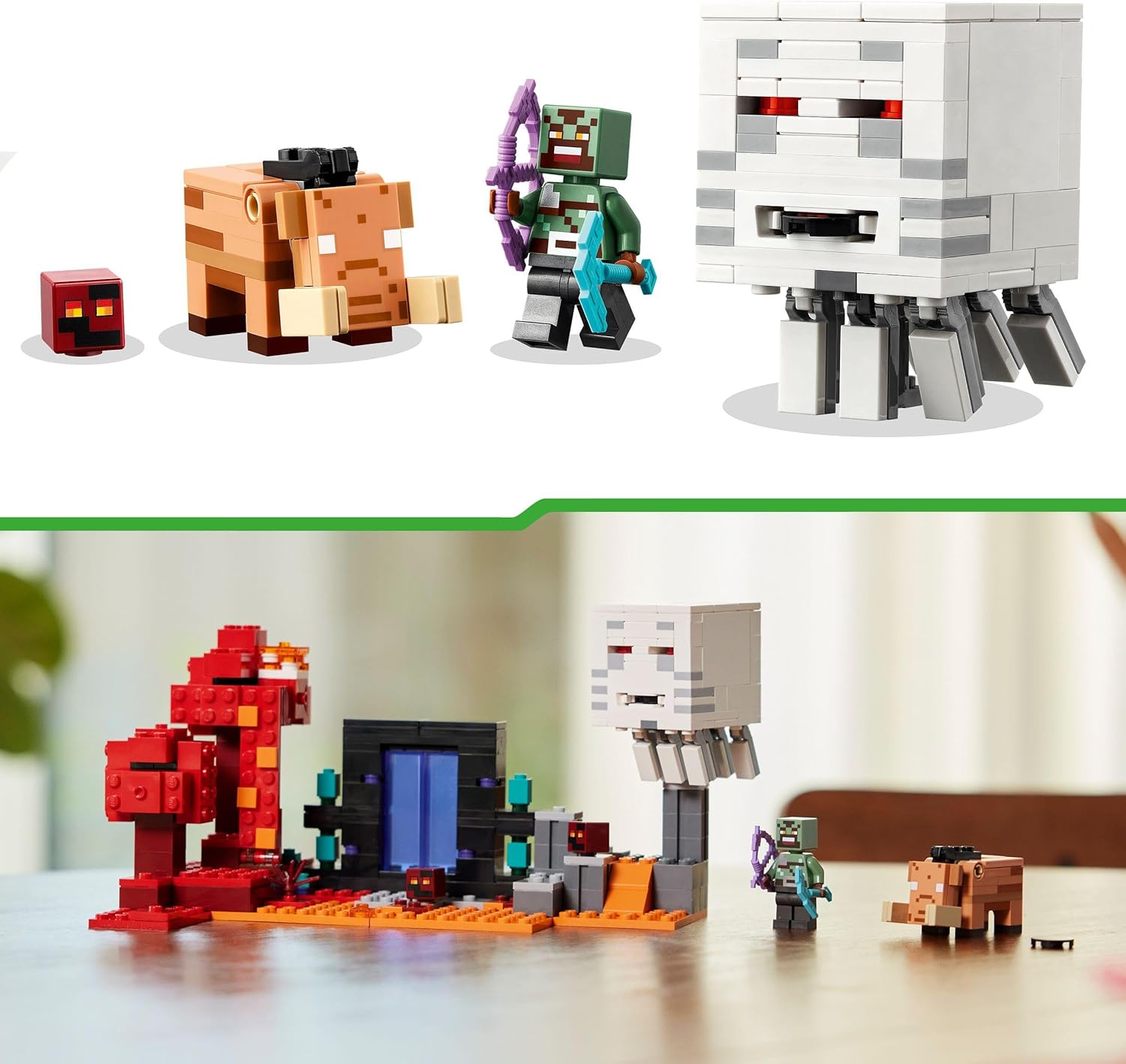 LEGO® | Minecraft: The Nether Portal Expedition (21255)