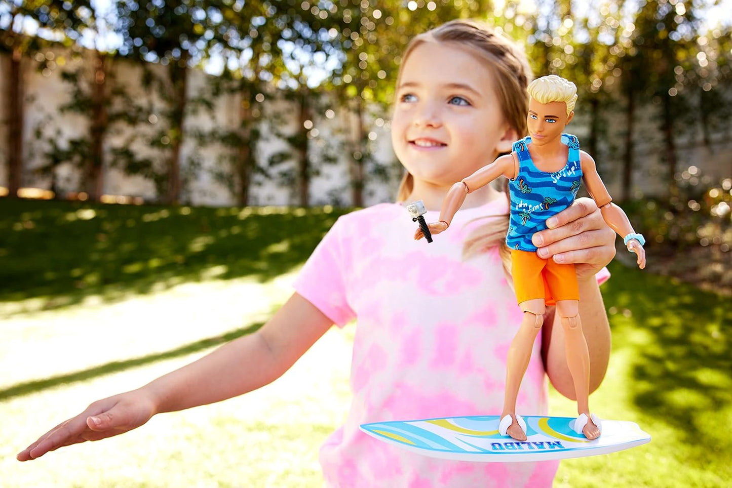 Barbie Movie Deluxe Ken and Surfboard