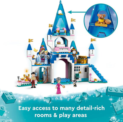 LEGO® | Disney: Cinderella & Prince Charming's Castle (43206)