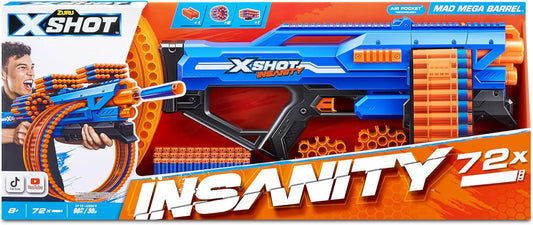 X-Shot Insanity S1 Mad Mega Barrel Blaster