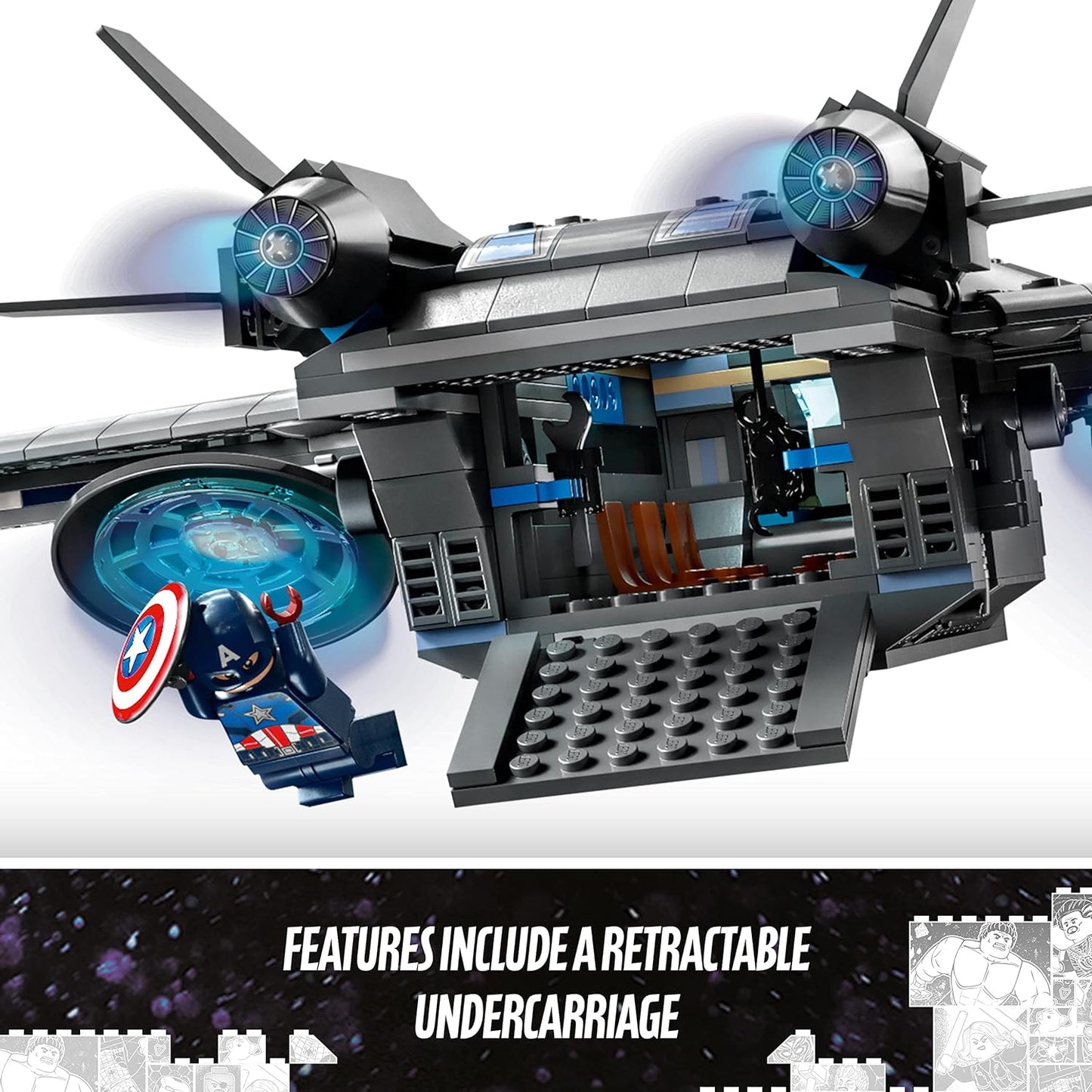 LEGO® | Marvel: Avengers Quinjet (76248)