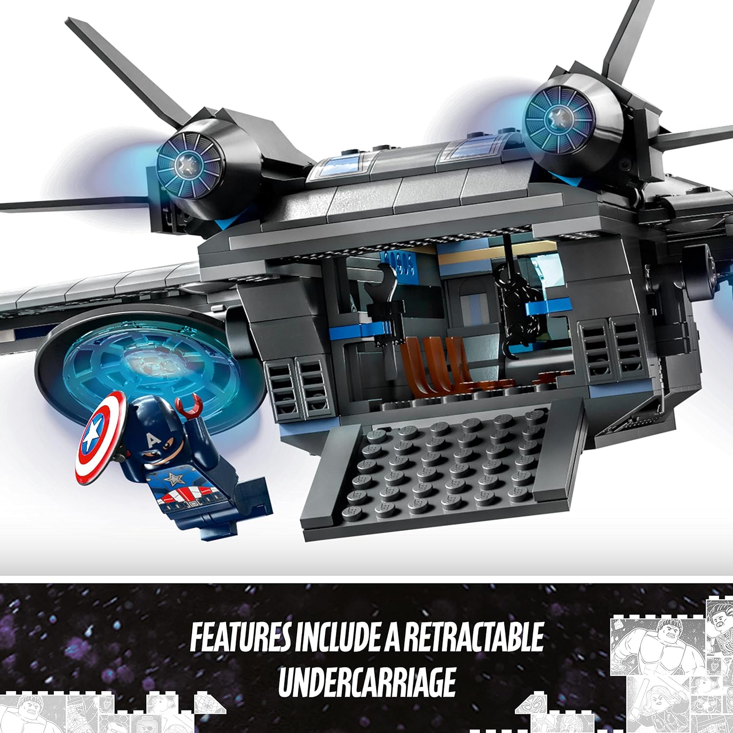 LEGO® | Marvel: Avengers Quinjet (76248)