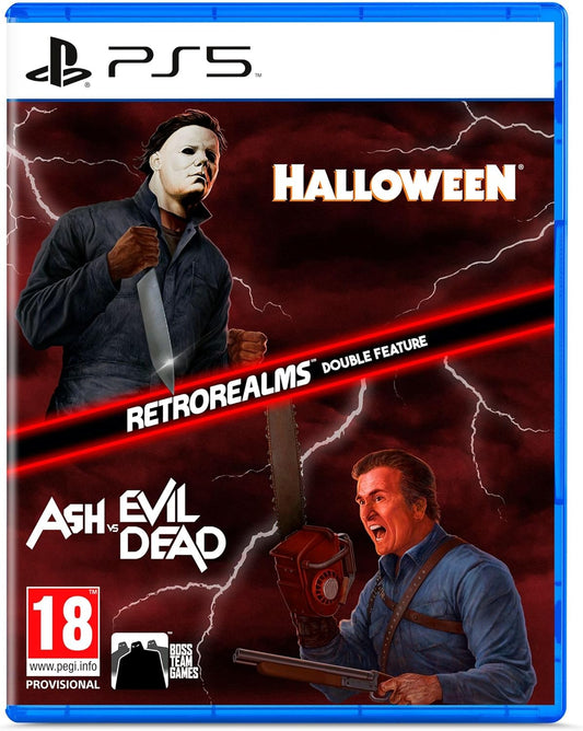Halloween & Ash vs Evil Dead - Retro Realms Double Feature (PlayStation 5)