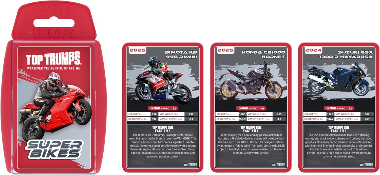 Top Trumps Classics: Super Bikes