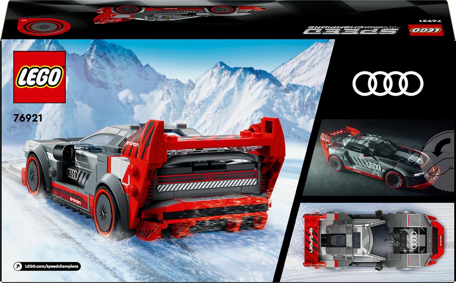LEGO® | Speed: Audi S1 E-Tron Quattro Race Car (76921)