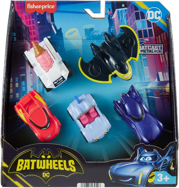 Fisher Price Batwheels Vehicle 5 Pack 1