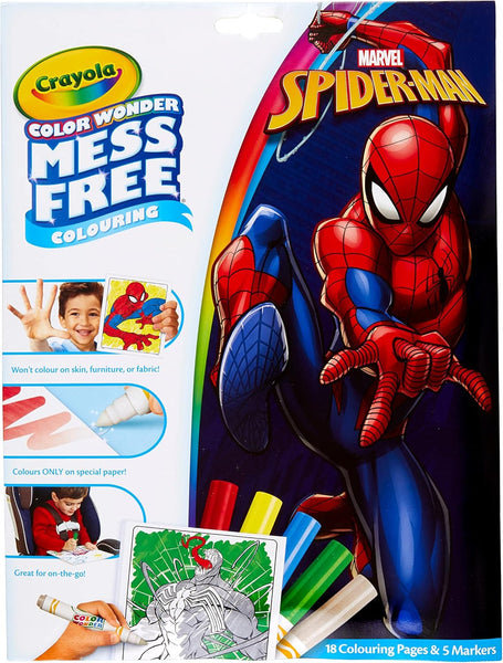 Crayola Spiderman Mess Free Wonder Pad