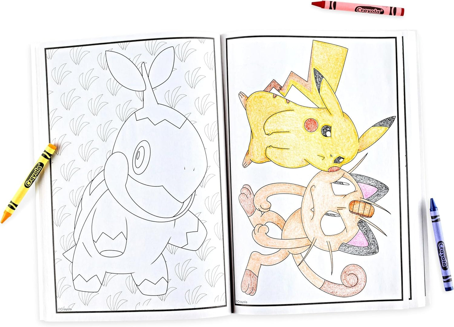 Crayola Pokemon 96-page Colouring Book