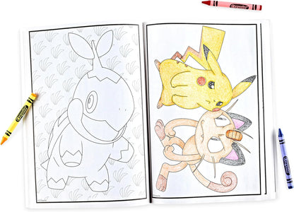 Crayola Pokemon 96-page Colouring Book