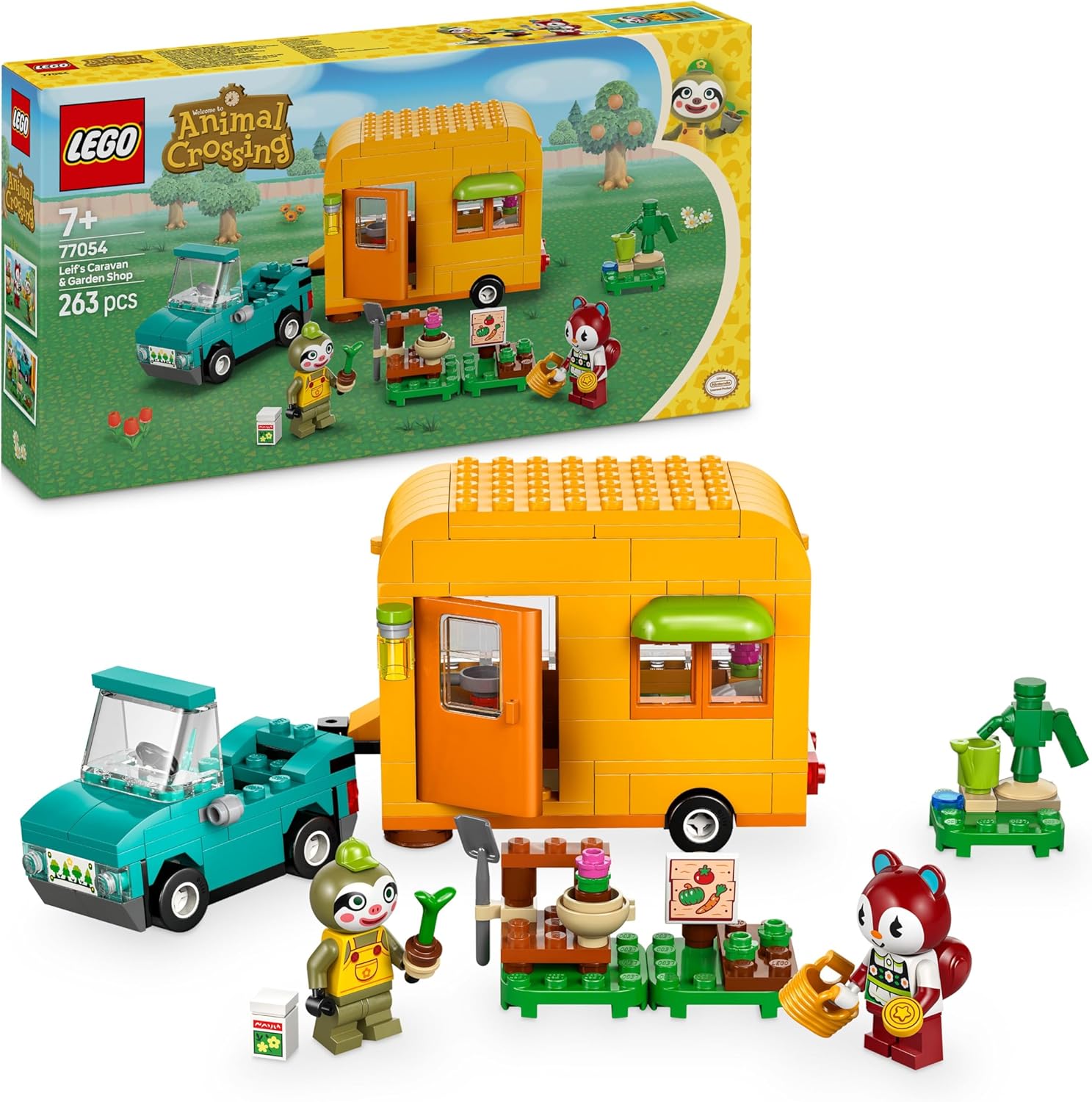 LEGO® | Animal Crossing: Leif's Caravan & Garden Shop (77054)