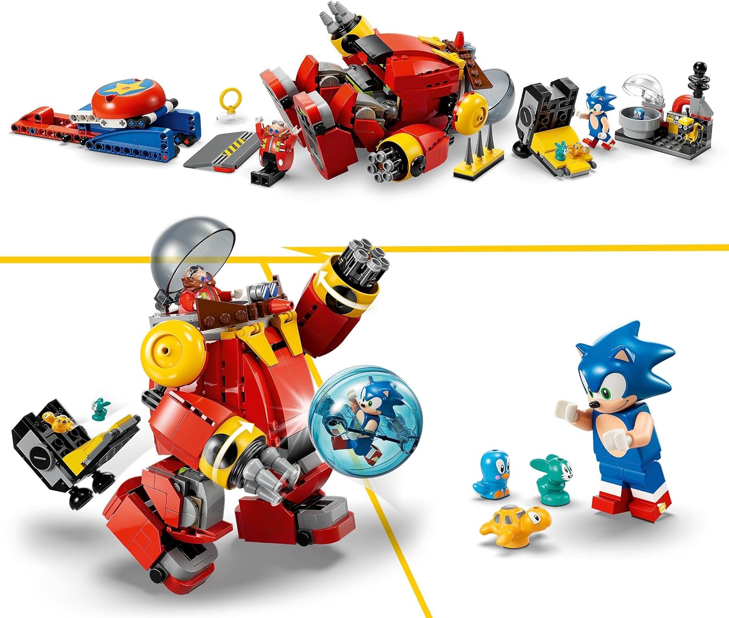LEGO® | Sonic: Dr. Eggman's Death Egg Robot (76993)