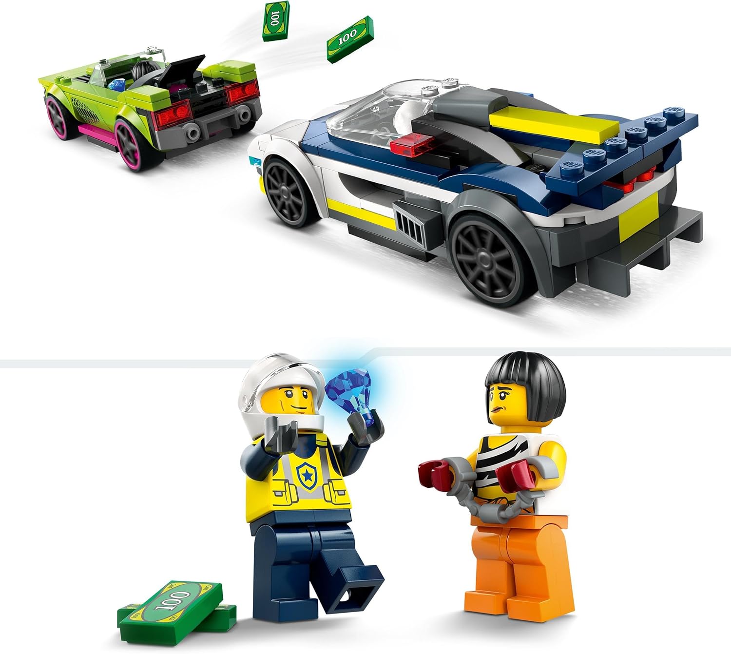 LEGO® | City: Police Car and Muscle Car Chase (60415)