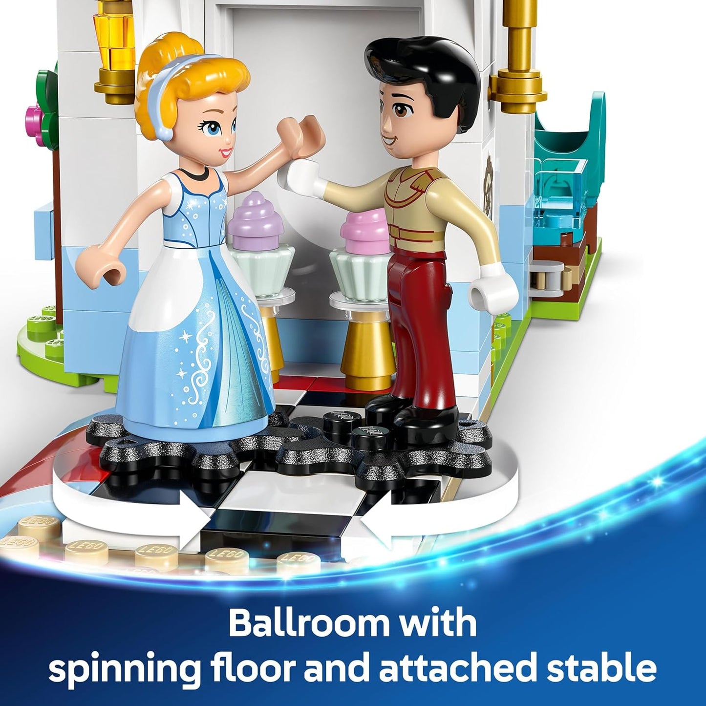 LEGO® | Disney Princess: Cinderella's Castle & Horse Carriage (43275)