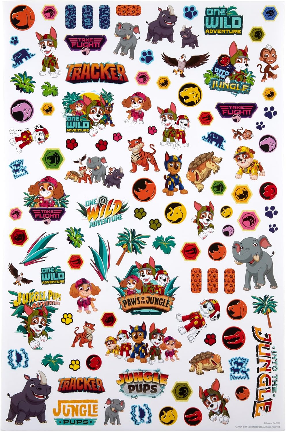 Crayola: Paw Patrol Giant Colouring Pages with Stickers