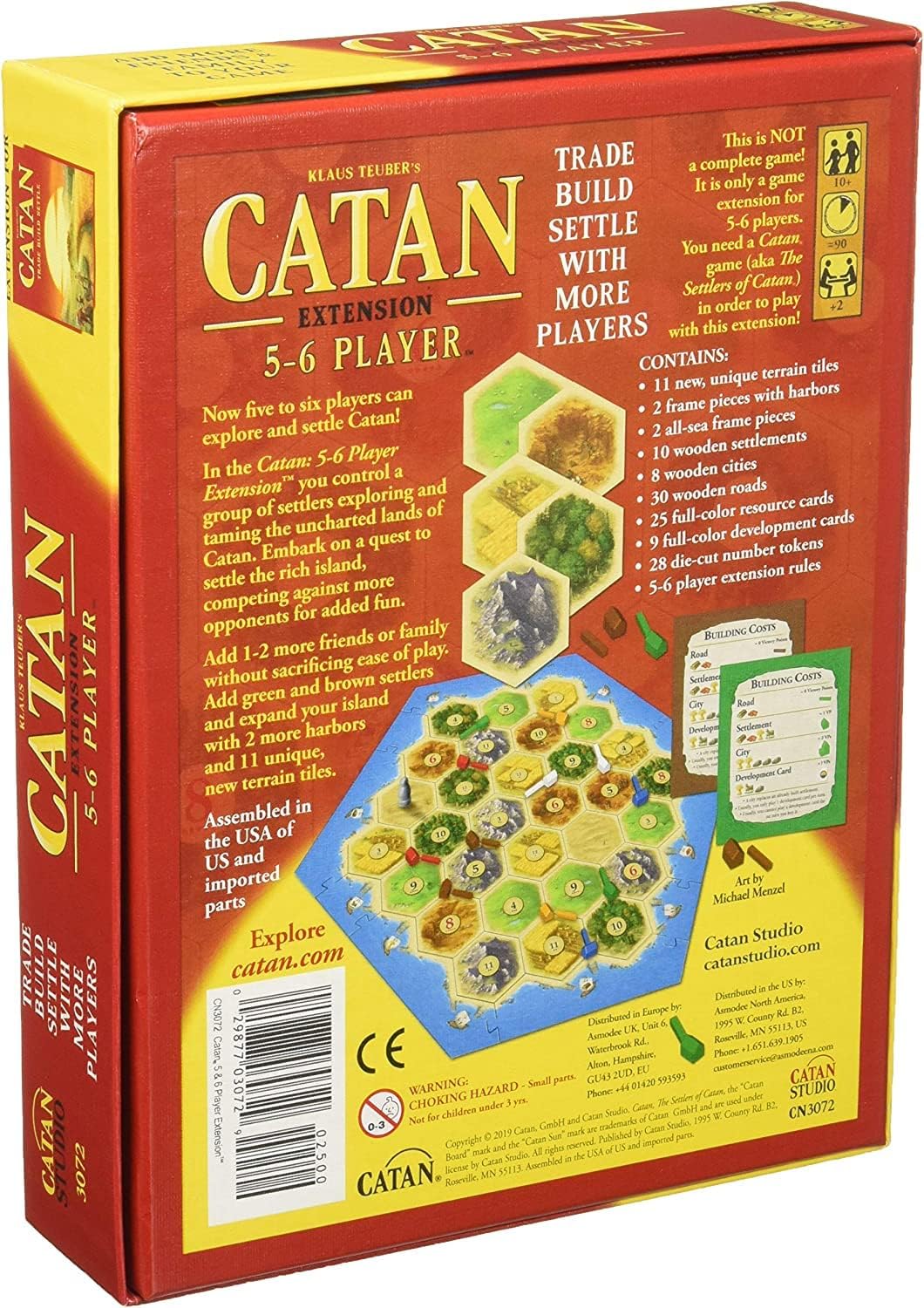 CATAN 6th Edition 5-6 Player Expansion