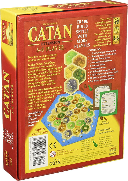 CATAN 6th Edition 5-6 Player Expansion