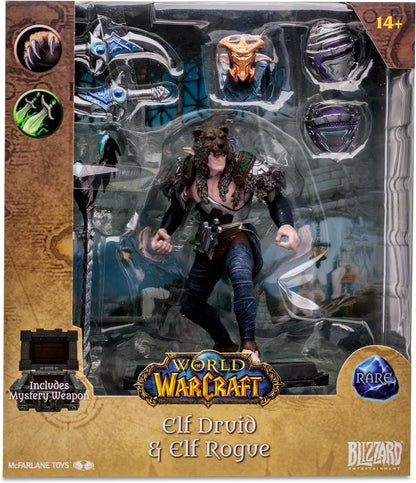 Mcfarlane Toys World Of Warcraft Night Elf Dr Rare
