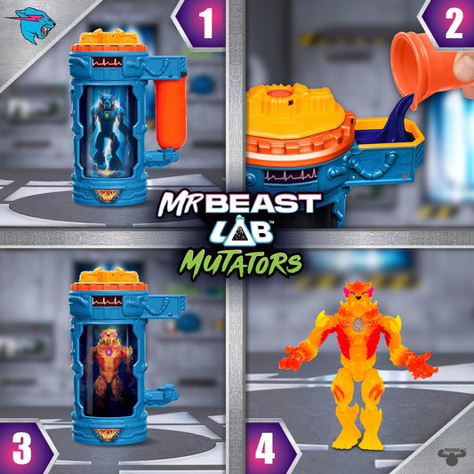 Mrbeast Lab Mutators S2 Mutation Chamber Flame Panther