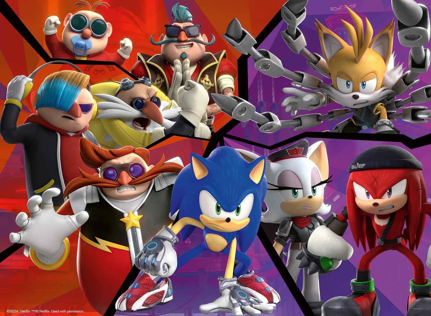 Ravensburger | SONIC PRIME XXL 100 PIECE JIGSAW PUZZLE
