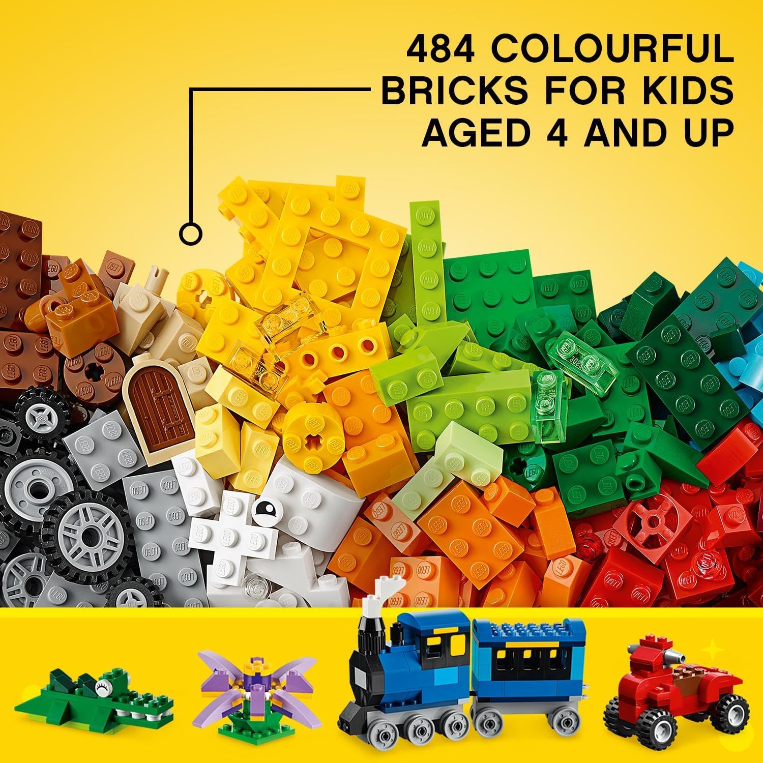 LEGO® | Classic: Medium Creative Brick Box (10696)