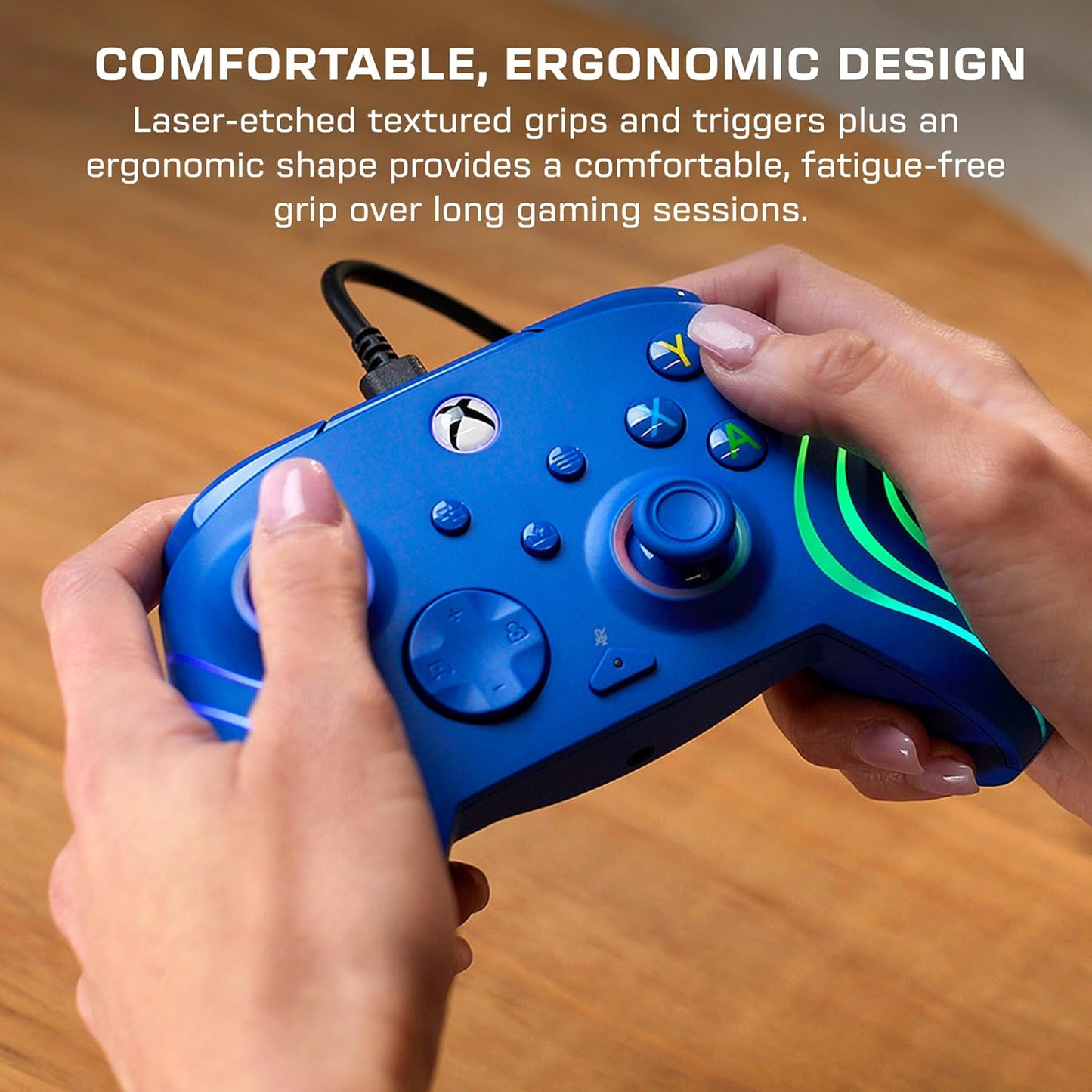 Turtle Beach Afterglow Wave Blue | Xbox Series X
