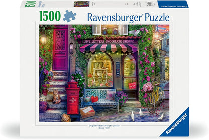 Ravensburger Love Letters Chocolate Shop 1500pc Puzzle