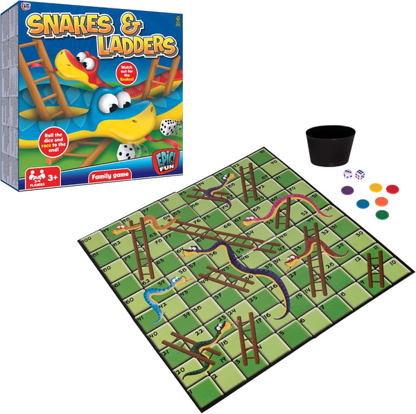 SNAKES & LADDERS CLASSIC GAME (HTI)