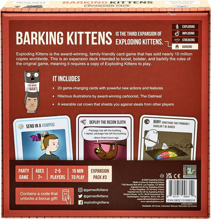 EXPLODING KITTENS: BARKING KITTEN EXPANSION
