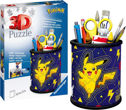 Ravensburger Pokémon Pencil Holder 54 Piece 3D Puzzle
