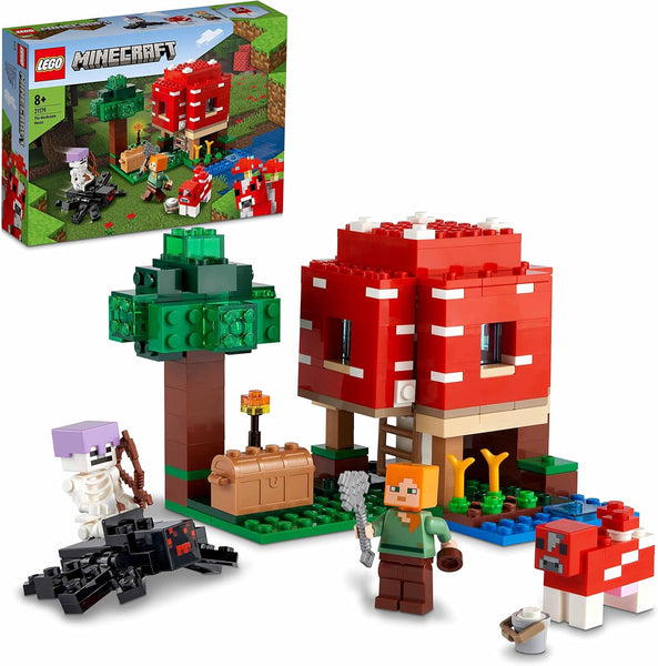 LEGO® | Minecraft: Mushroom House (21179)