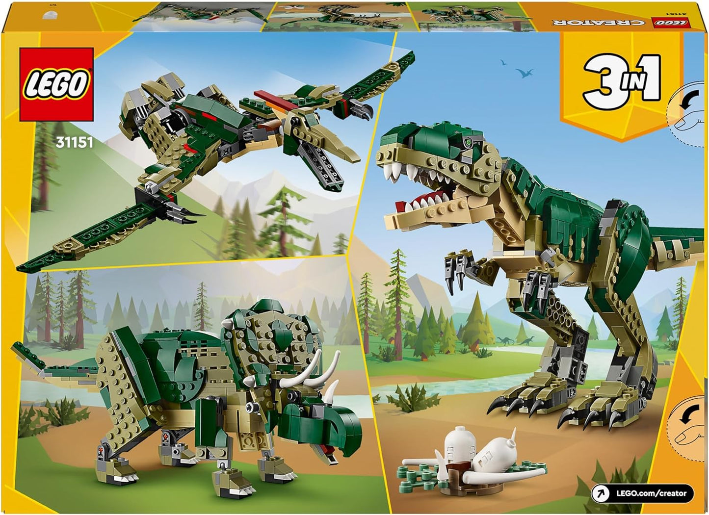LEGO® | Creator: 3 in 1, T. Rex (31151)