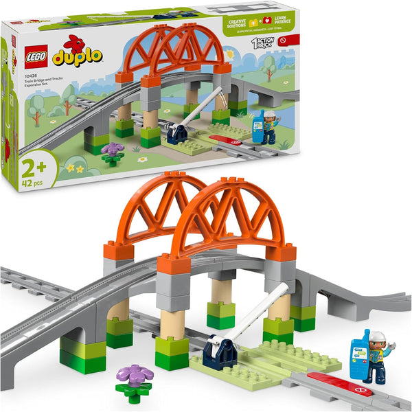 LEGO® | DUPLO: Train Bridge and Tracks Expansion Set (10426)